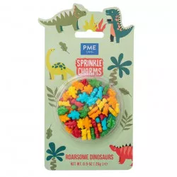 Cukrové zdobenie dinosaurov 11x14mm, 25g - PME