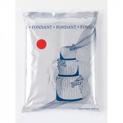 Potahovacia hmota K2 na torty 1 kg — červená - K2