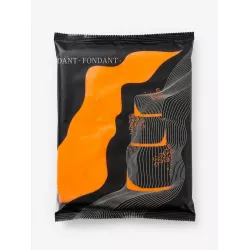 Potahovacia hmota K2 na tortu 1 kg — oranžová - K2