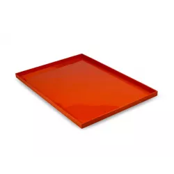 Silikónová podložka na pečenie a rolády s okrajom 480 × 280 × 10 mm - Silikomart