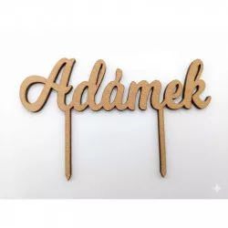 Zápich Adámek 14,5 × 4 cm - I LOVE CAKES