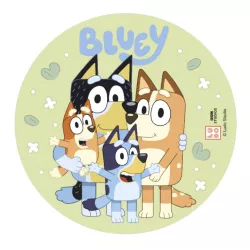 Fondantový papier „Bluey“, priemer 20 cm - Dekora
