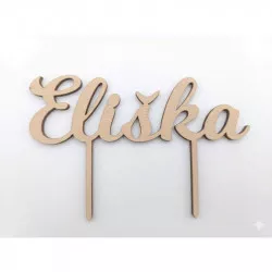 Zápich Eliška 14,5 × 4,5 cm - I LOVE CAKES