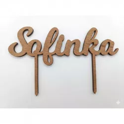 Zápich Sofinka 14,5 × 4 cm - I LOVE CAKES