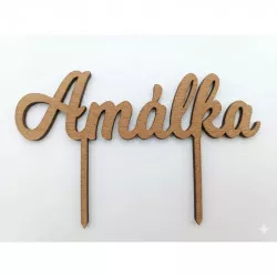 Zápich Amálka 14,5 × 4 cm - I LOVE CAKES