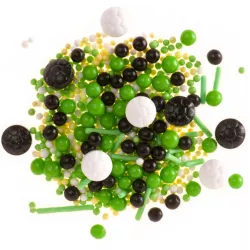 Cukrové zdobenie mix Futbal 70 g - Dekora