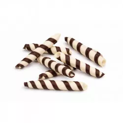 Čokoládové dvojfarebné rolky TWISTER (70 g) - dortis