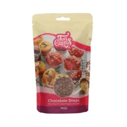 Čokoládové dropsy termostabilné mliečne 350 g - FunCakes