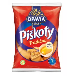 Piškóty tradičné Opavia 220 g - FoodConsult s.r.o.