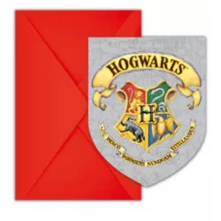 Papierové pozvánky Harry Potter, 6 ks - Procos
