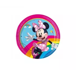 Papierové taniere Minnie 19,5 cm, 8 ks - Procos