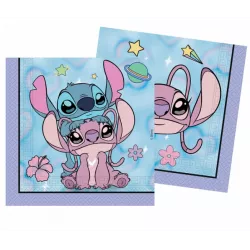 Papierové servítky Stitch, 20 ks - Procos