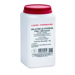 Rybie želatína 200 Bloom, 1 kg - Louis François
