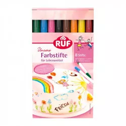 Jedlé fixky, sada 8 farieb - RUF