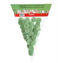 Cukrárska poleva zelená, 150 g - Kovandovi