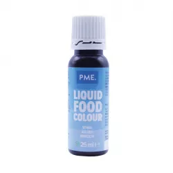 Tekuté potravinové farbivo nebesky modré, 25 ml - PME