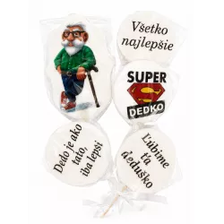 Cukrová dekorácia „Super dedko” - I LOVE CAKES