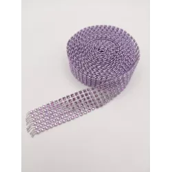 Diamantový pás fialový 3 cm × 4,57 m - Gyertyakovacs