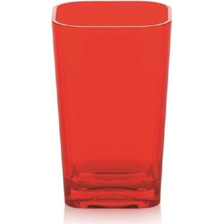 Pohár na kefky červený KL 21334