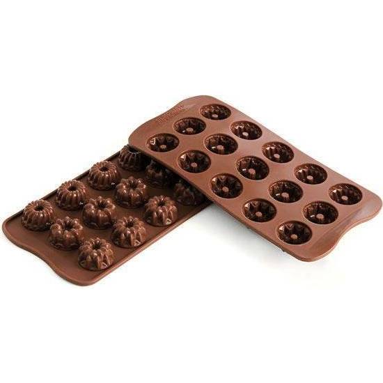 E-shop Silikónová forma na čokoládu – bábovky