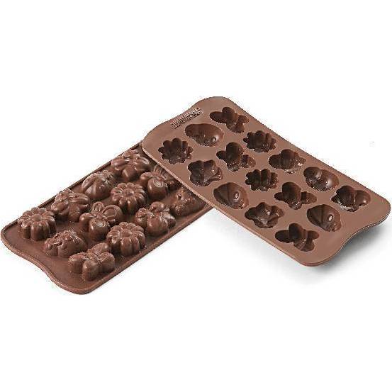 E-shop Silikónová forma na čokoládu – jarná záhrada