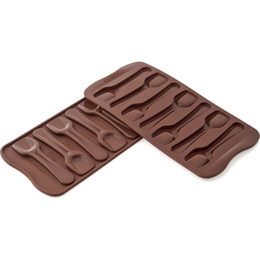 E-shop Silikónová forma na čokoládu – lyžičky