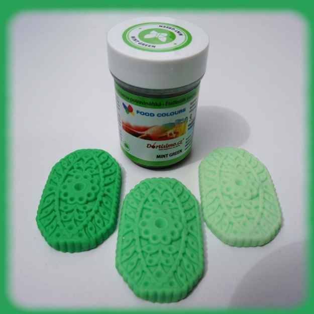 E-shop Gelová barva (Mint Green) mentolově zelená 35 g
