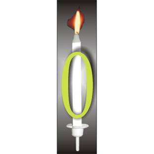 E-shop Dortová svíčka reflexní číslo 0