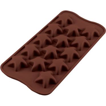 E-shop Silikónová forma na čokoládu morské hviezdy