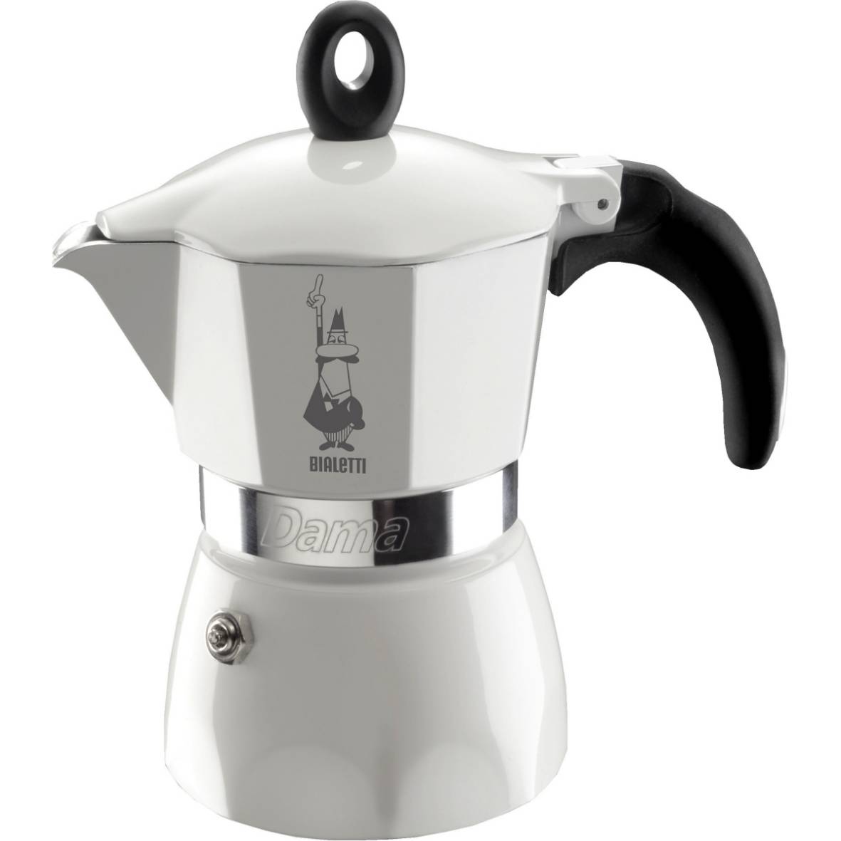 Bialetti moka kávovar Dama White
