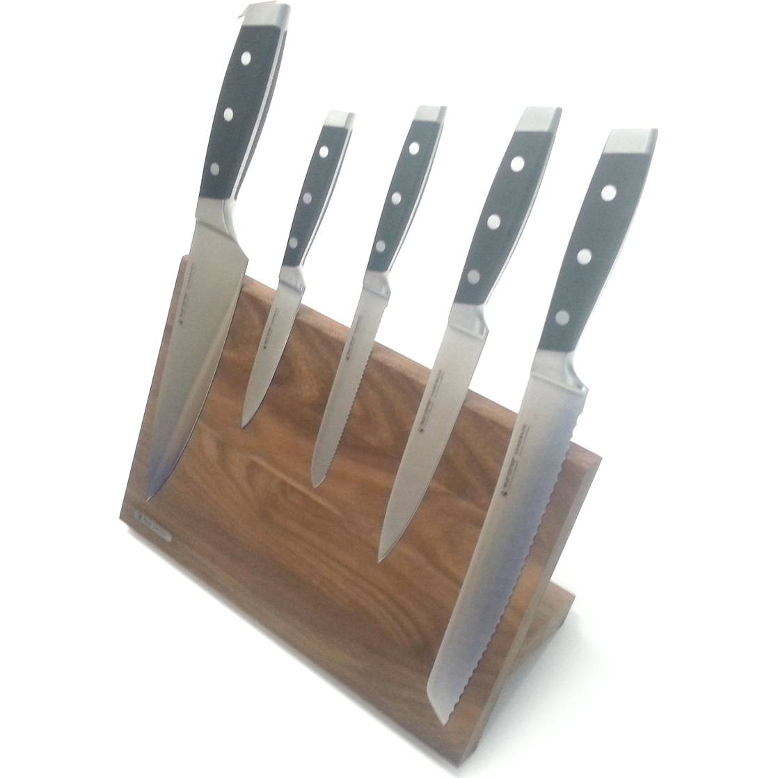E-shop Súprava 5 ks kuchynských nožov s magnetickým stojanom