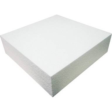 E-shop Polystyrenová maketa na dort čtverec 15x15x7,5