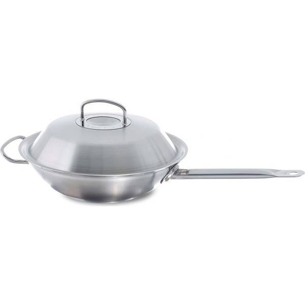 E-shop FISSLER Wok s kovovou poklicí 30 cm Profi collection nerez