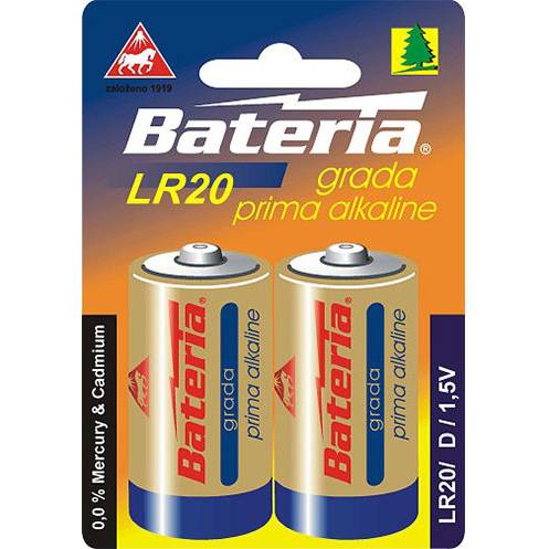 E-shop Baterie Grada Prima alkaline, D (bal. 2 ks) LR20 Helpmation