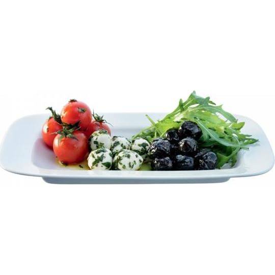 E-shop Dine hranatý servírovací talíř 26cm x 15cm, set 2ks, P094-26-997 LSA International