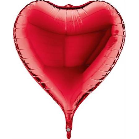 E-shop Nafukovací balónek červené srdce 3D 58cm