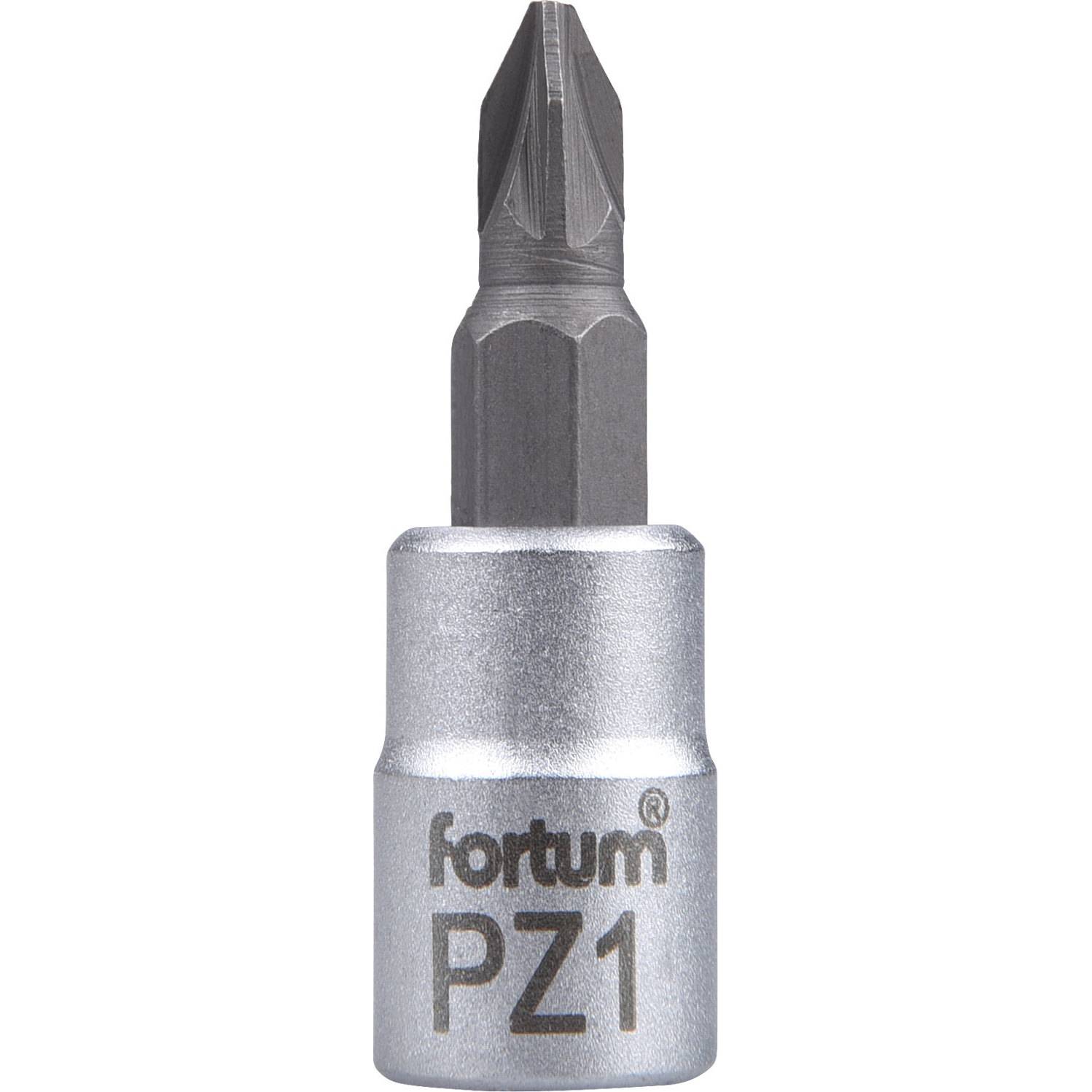 E-shop hlavice zástrčná 1/4" hrot pozidriv, PZ 1, L 37mm 4701821 FORTUM