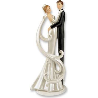 E-shop Svatební figurka na dort 1ks Elegant 305mm