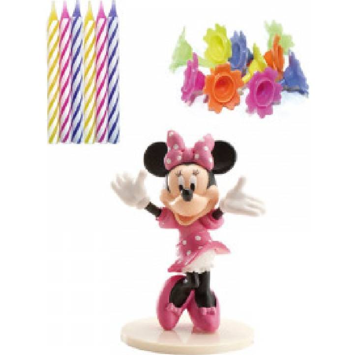 E-shop Figurka na dort Minnie a svíčky