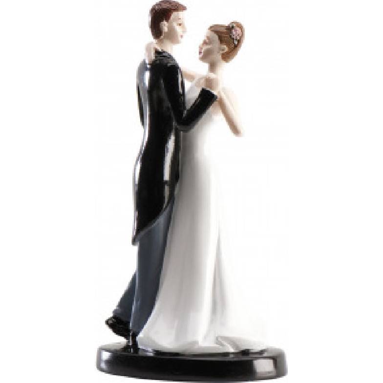 E-shop Svatební figurka na dort tanec 16cm