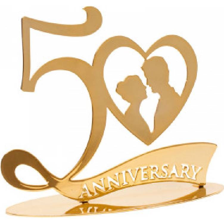 E-shop Dekorace na dort 50let zlatá svatba