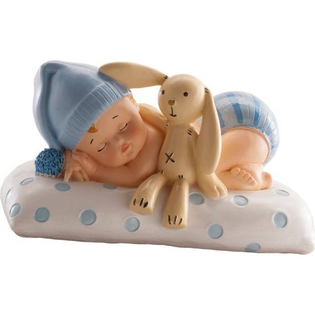 E-shop Figurka na dort spící miminko chlapeček