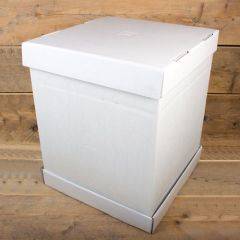 E-shop Dortová krabice na patrový dort pevná 52x52x70cm