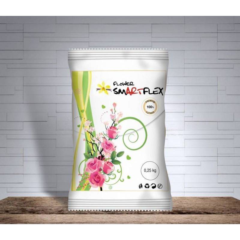 E-shop Smartflex Flower Vanilka 250 g v sáčku (Modelovací hmota na výrobu květin)