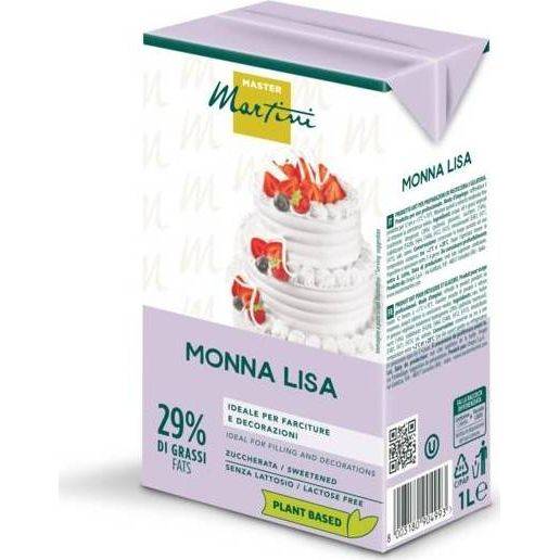 Rostlinná šlehačka bezlaktózová Monna Lisa (1 l)