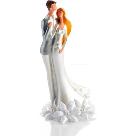 E-shop Figurka na svatební dort s kytkama