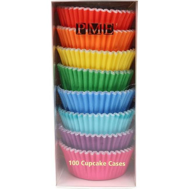 E-shop 100 ks farebných košíčkov na muffiny