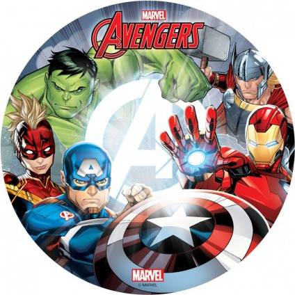 E-shop Jedlý papír na dort Avengers - Marvel 20cm