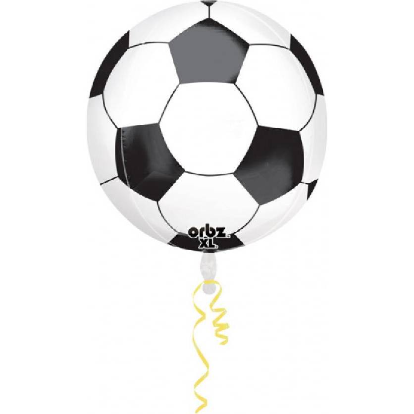 Fóliový balónek fotbalový míč 38x40cm