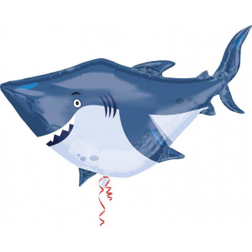 E-shop Fóliový balónek žralok 101x81cm